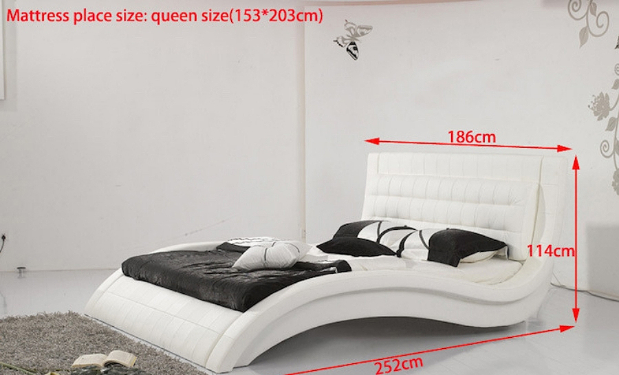 Leather Bed- Model 15